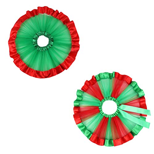 Amosfun Vestido de Dia de São Patrício Adorável, Saia de tule para crianças, meninas e bebês (Compri