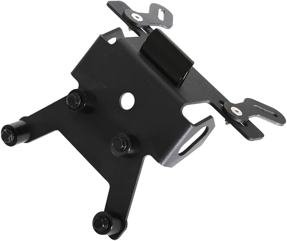 SV650 Fender Eliminator Compatible with 2016-2024 SV650 SV650ABS SV650X Tail Tidy License Plate Bracket with LED License Plate Light