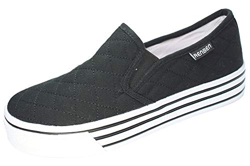 [RENBEN] 3092 BLACK �I���W�i���u�����h �X���b�|�� �X�j�[�J�[ �t�@�b�V�����C �L���e�B���O ����X�j�[�J�[ �J�W���A��