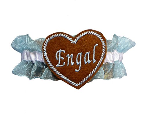 Strumpfband.de Knöchelband zum Dirndl in Hellblau Cover