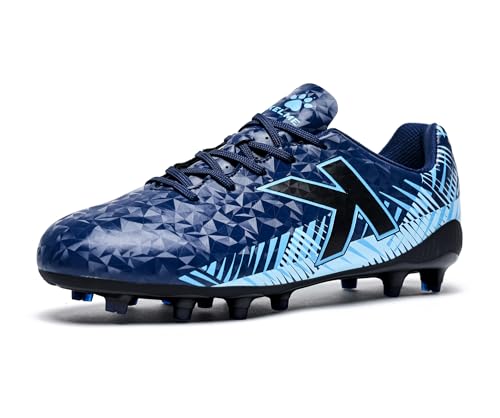 KELME Blaze Youth Soccer Cleats, Firm/Artificial Ground, Outdoor Athletic Shoes for Young Men and Women