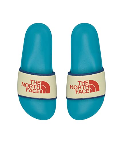 Image of The North Face Base Camp Slide III Mens Sandals Bluebird /Pear Sorbet 13