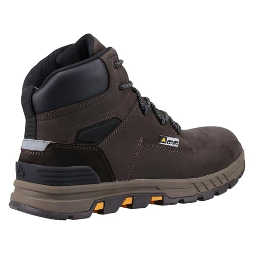 Chaussures de sécurité Amblers Safety 261 marron pour le travail - 7