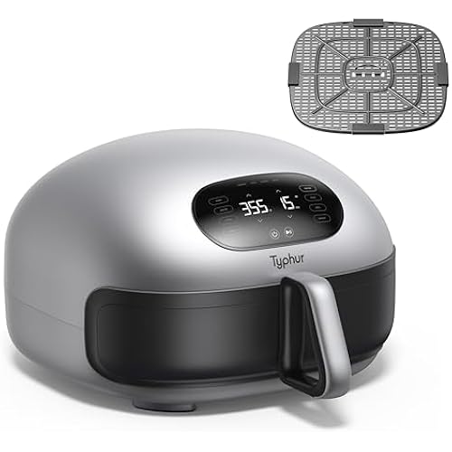 Bundle of Typhur Dome 2 Air Fryer + Grill Plate Replacement