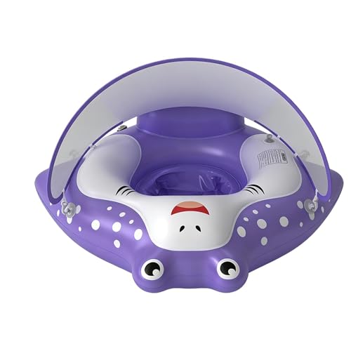 Flotteur aquatique enfants avec auvent pour apprendre à nager sans risque
