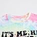 JZyangmei It’S Me Hi I’M The Birthday Girl Shirt Toddler Tie Dye Short Sleeve Tees Cute Cotton 7 6th Birthday Shirt Girl with Letter Beads