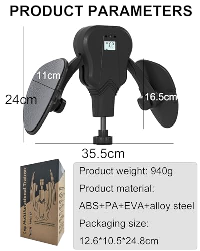 Kegel Pelvic Floor Muscle Trainer with 20KG-60KG Adjustable Resistance Leg Slimming Thinning And Bea