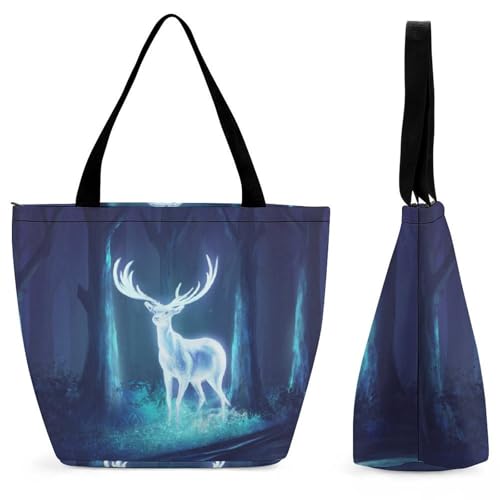 Sac de shopping pour voyage grand sac à main pour femme Élan Lumineux bandoulière chic