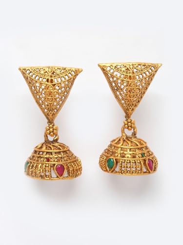 Cuentas artificiales chapadas en oro DMZ-2915 de latón dorado tamaño S 5