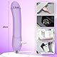 Roluck Sexspielzeug Dildo Vibrator,Squirting Vibratoren G Punkt Klitoris Stimulator,Silikon Erwachsene Spielzeuge mit 10 Vibrationen für Frauen Paare, Analvibratoren Klassischer Vibrator,Analdusche