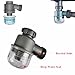 BE-TOOL Sink Trap P-Trap Replacement, Visible Removable Easy Clean Drain Valve for Kitchen Bathroom Garbage Disposal Sink Drainage (Beveled Joint S Size)