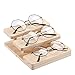 YT.JYUERI Brillenhalterständer Sonnenbrille Ständer Gläser Display Schmuckständer Armband Uhr Display Stand Desktop Dekoration Requisite Brillenaufbewahrung (Size : 3 Layer)