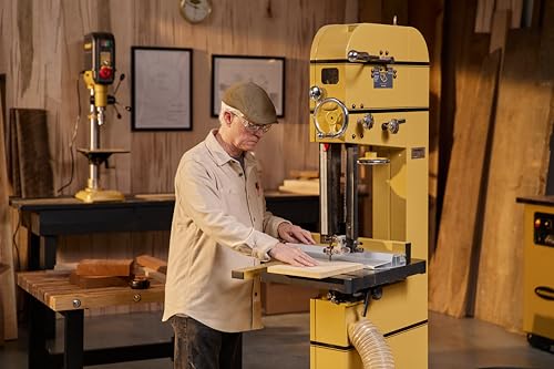 Image of Powermatic ArmorGlide 15-Inch Woodworking Bandsaw, 3 HP, 230V 1Ph (Model PM1500T)