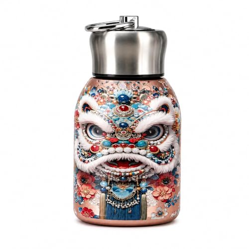 Image of 316 Stainless Steel Water Bottle, Hot & Cold water bottle, Printed Design | 300ml