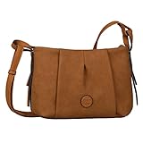 TOM TAILOR - Womenswear MELANY Damen Umhängetasche S, cognac, 25x9x18