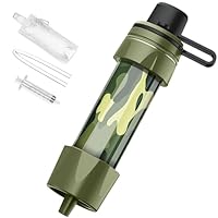 Outdoor Wasserfilter 5000 Liter - Trinkwasserfilter Mit 0,01 Mikron Filterung