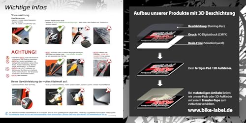 Tankpad 3D Tankschutz Protektor kompatibel für BMW F900R Sport 2025 X510200VA