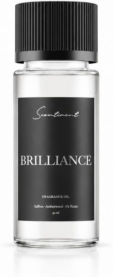 Scentiment Fresh Linen Diffuser Oil - Premium Hotel Scent with Notes of Lime, Cotton Blossom & Musk Home Scent, Hotel Fragrance Oil Diffuser Refill - 0.68 fl oz (20 mL)