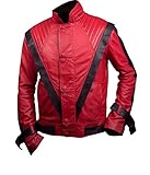 michael jackson bad jacket original 90 % Leder, 10 % Viskose Feather Skin Herren Jacke Michael Jackson Thriller Jacke-XXS