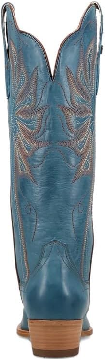 Dan Post Western Boots Womens Snip Toe Grace Leather Blue DP7152