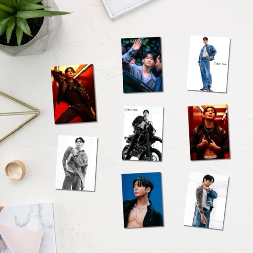 Image of Jungkook Photocards Pack of 16 (8 x 11 cm) | Bangtan Sonyeondan Jungkook| JK CK Posters | Pinterest Wall Posters | K-Pop Posters | K-Pop | Wall Prints for Room | For Gifting | For Birthday | For ARMYs (Pack of 16)