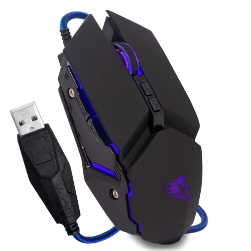 Mouse Gamer 6000 dpi 7 Botões Usb 3.0 Óptico Led Colorido Profissional Pc Notebook Mac Xbox One Xbox