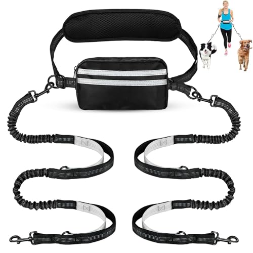 dog hands free leashes