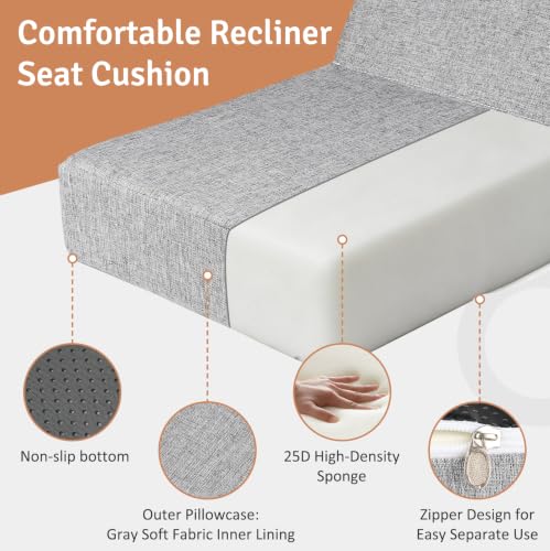 Coussin de dossier et d'assise ergonomique contre le mal de dos - 4
