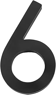 DOITOOL Digital House Number Rustic Outdoor Decor Country Decor Office Mailbox Home Address Number Corridor Identification Number Mailbox Address Plaque Hotel Door Sign Address Digit Rural