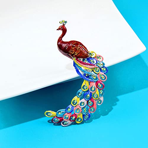 Broches en émail animaux fixent fermement manteau d'hiver - 2