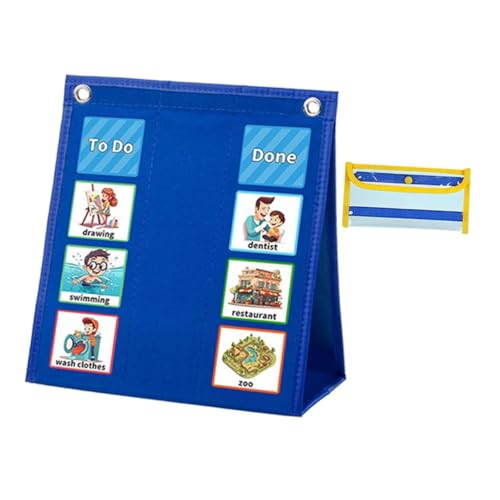 Tableau routine quotidienne école maternelle gain de place