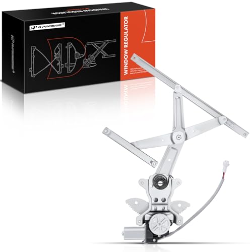 A-Premium Power Window Regulator with Motor Front Passenger Side Compatible with Toyota Corolla Sedan 1998-2002 Front Right Passenger Side
