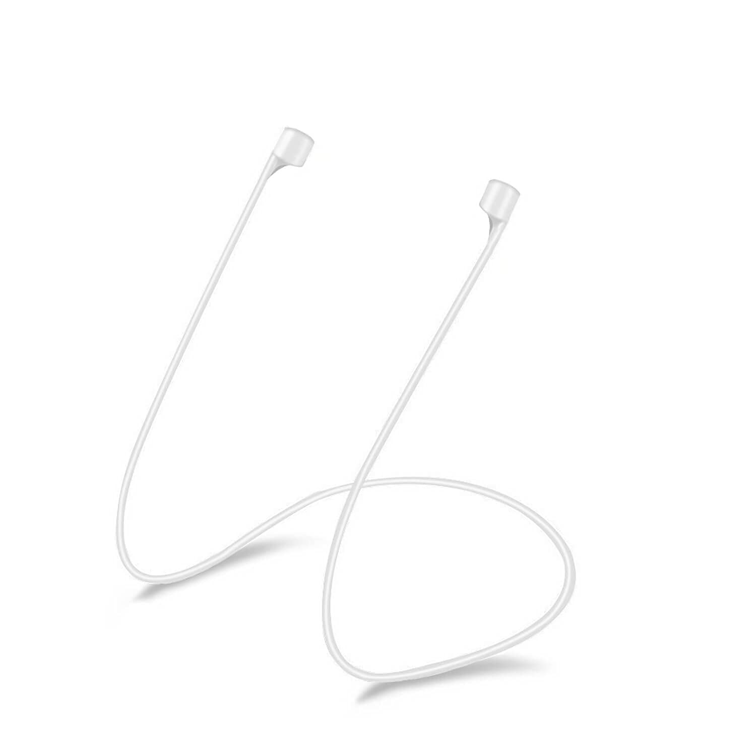 Microsonic Apple AirPods Pro için Manyetik Mıknatıslı Kulaklık İpi Beyaz [AirPods Pro ile Uyumlu Kılıf - Beyaz]