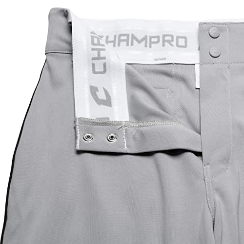 CHAMPRO Calça de beisebol masculina de coroa tripla com trança