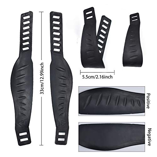 Exercise Bike Pedal Straps Generic For Schwinn Replacement Parts Home Gym Cycle Fix Bands Tape Perfect Accessory (Wider And Thicker) (2Pcs) #TOP1