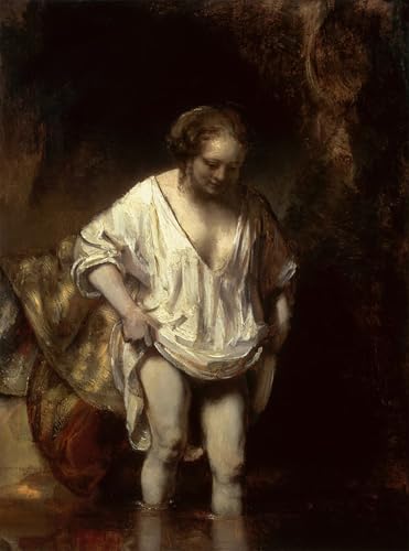Pinturas Famosas Rembrandt Decoración Salón Moderno Cuadro Graffiti 60x90