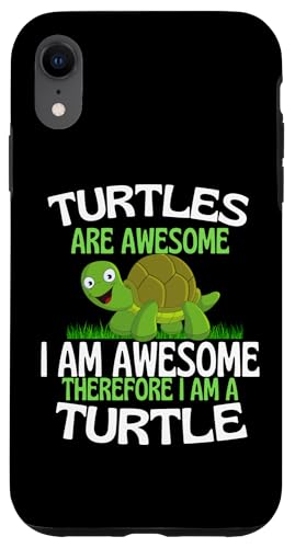 Turtles Are Awesome �ʔ��� ���킢�� �T�̗��l �X�}�z�P�[�X iPhone XR �p