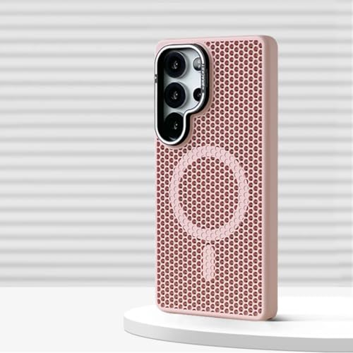 Coque de protection magnétique en maille pour Samsung S25Ultra