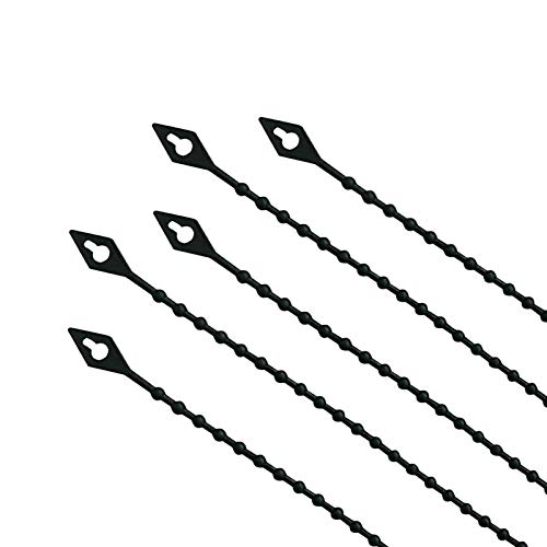 3 fascette stringicavo nere da 100 mm, fascette in...