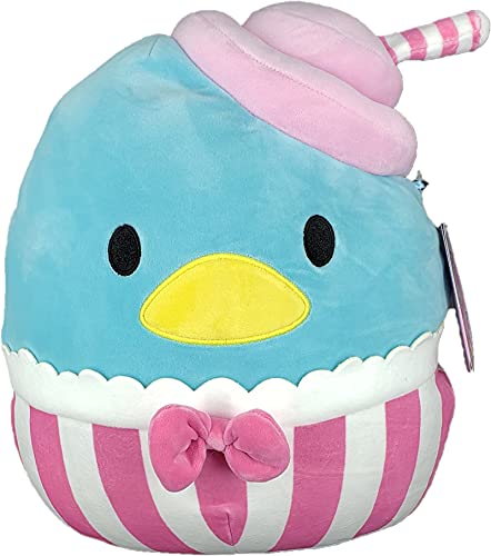 Peluche Squishmallow TuxedoSam Milk Shake, gros doudou Sanrio 30cm