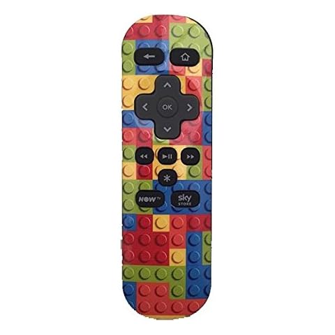 Ellis Graphix Building Blocks Remote Controller Vinyl Skin to fit NOW TV Cover