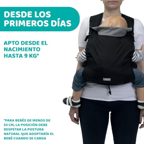 Porte-bébé physiologique Chicco Skin Fit de 0 mois à 9 kg - 6