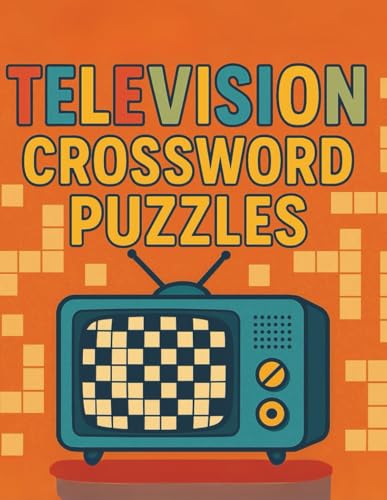 Television Crossword Puzzles: Fun Tv Shows Themes Trivia Puzzle Book
