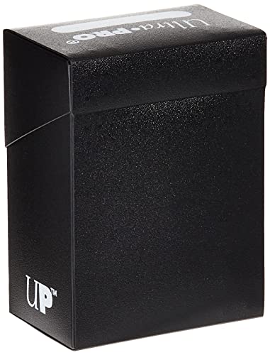 Ultra Pro 80 Card Deck Box - Black #TOP1