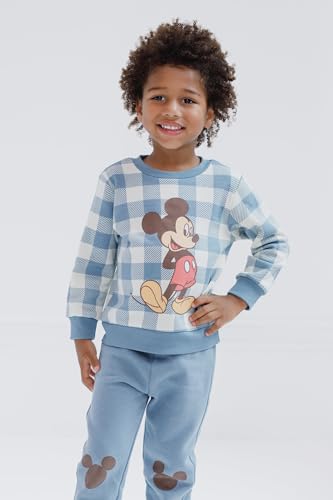 Image of Disney Christmas Fleece Sweatshirt and Pants Outfit Set Newborn to Big Kid Sizes (Newborn - 10-12)