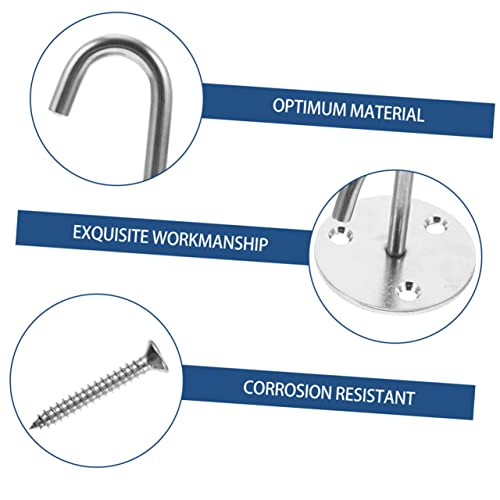 Buying Guide BESPORTBLE 6pcs Ceiling Hook Under Shelf Coat Hook Heavy