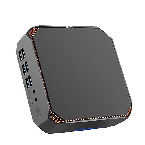 DroiX CK2 Windows 10 Pro Mini computadora Office Workstation; Intel Core i7-7500U, HD Graphics 620, 8GB de RAM 256GB de Almacenamiento, 2.5HDD/SSD Bay, Wi-Fi, Ethernet, BT, HTPC