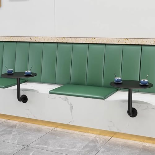 Table de cocktail en fer forgé avec plateau rond haut de gamme