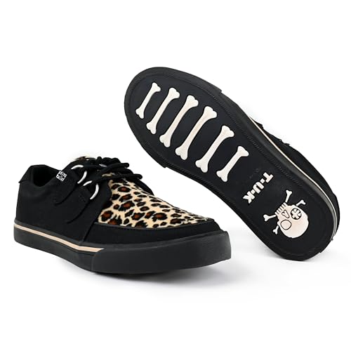 Image of TUK Suede Creeper Sneaker Shoes for Women and Men, D Ring Lace Up Shoes