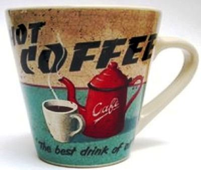 Martin Wiscombe Cafe Culture Mug - Hot Coffee